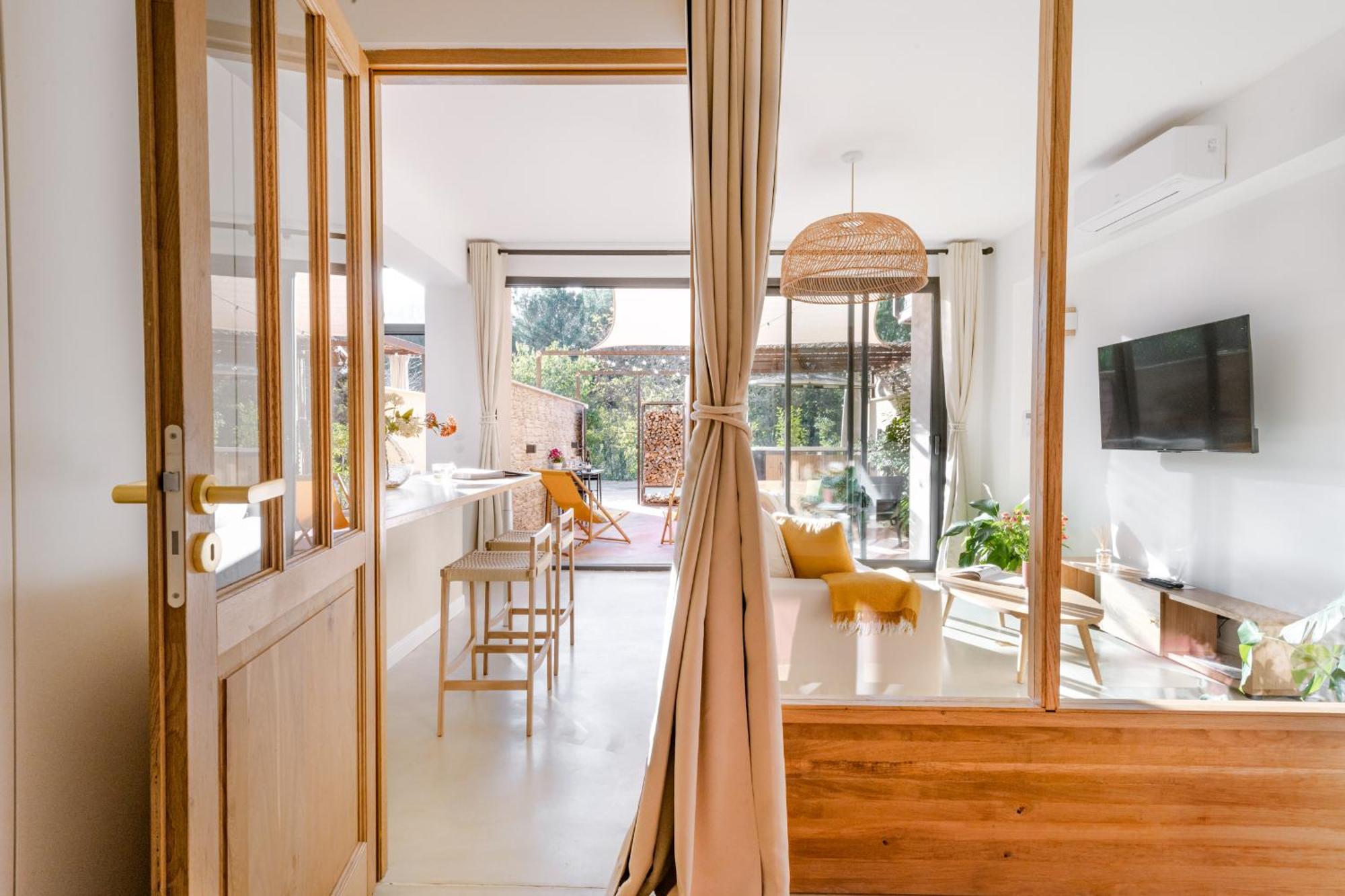 Hermes - Appartement Avec Jacuzzi Scandinave Nyons Buitenkant foto