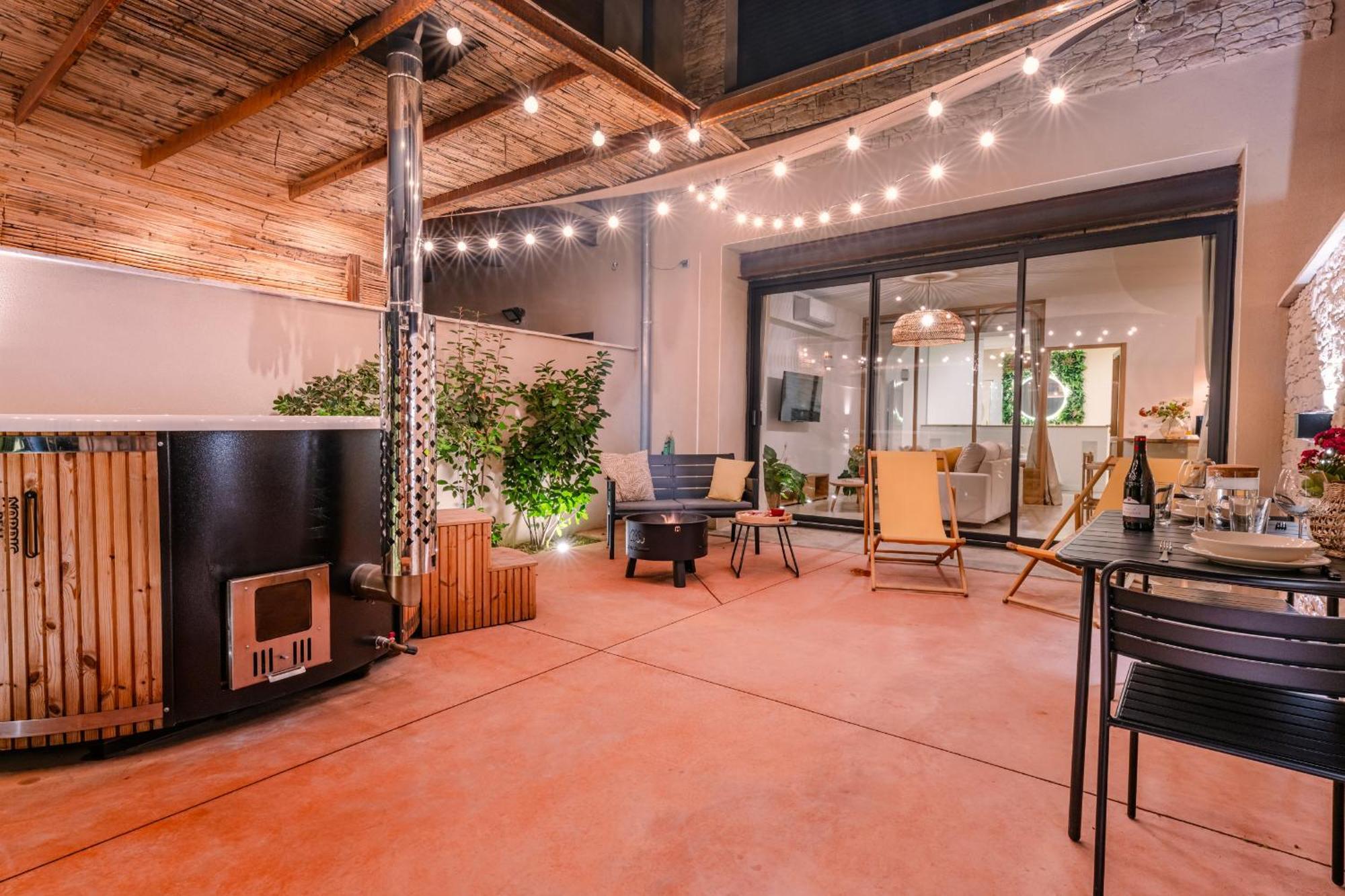Hermes - Appartement Avec Jacuzzi Scandinave Nyons Buitenkant foto